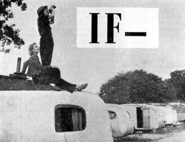 If - caravan usage during WWII for Civil Defence and Hospitals.