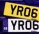 Number plates