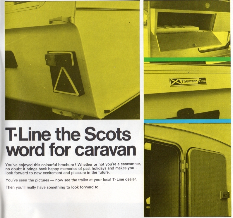 T-line the Scots word for caravan