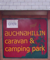 Welcome to Auchnahillan caravan and Camping Site.