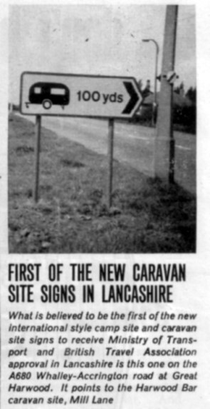 New caravan signs