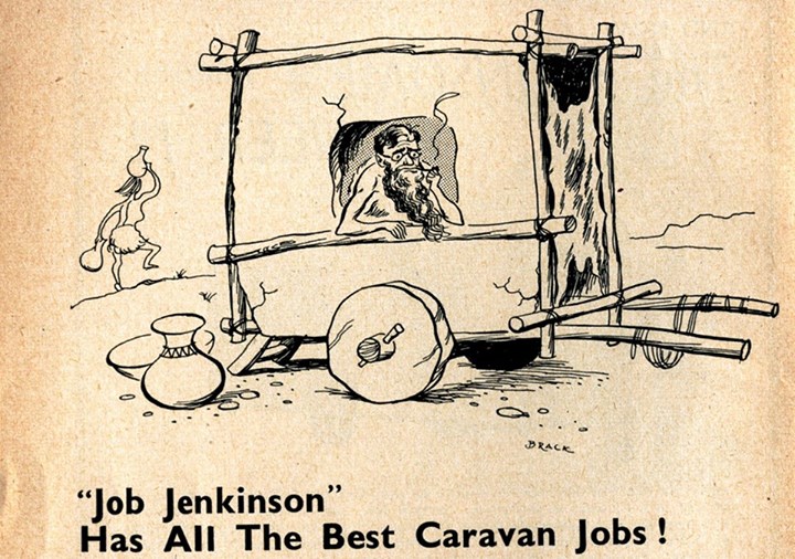 Job Jenkinson has all the best caravan jobs