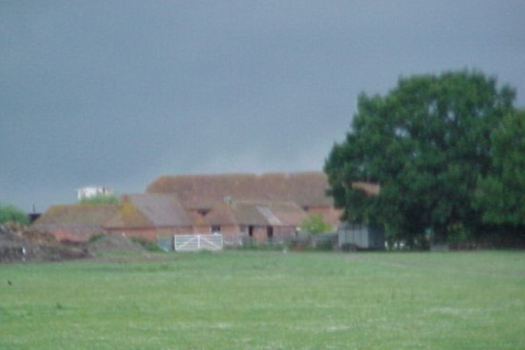 farmhouse from the canal