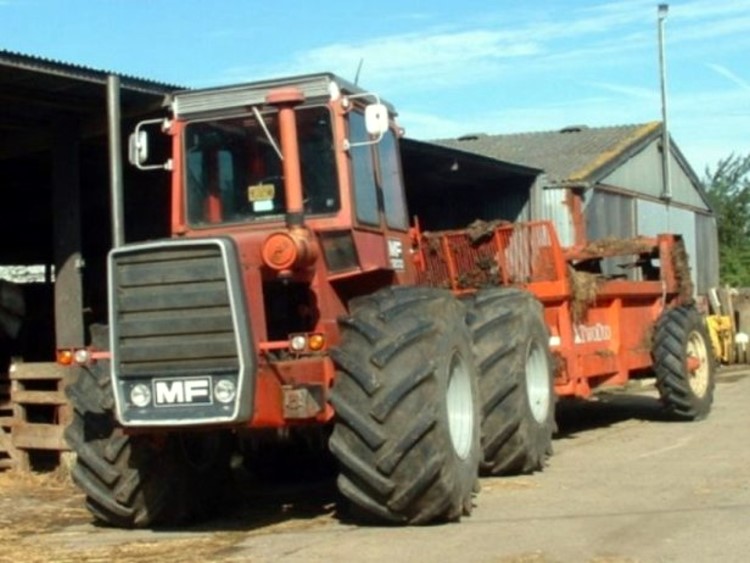 Modern Tractor and Trailer