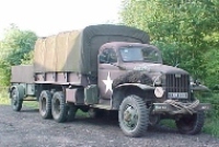 American Army Truck and Trailer WW2